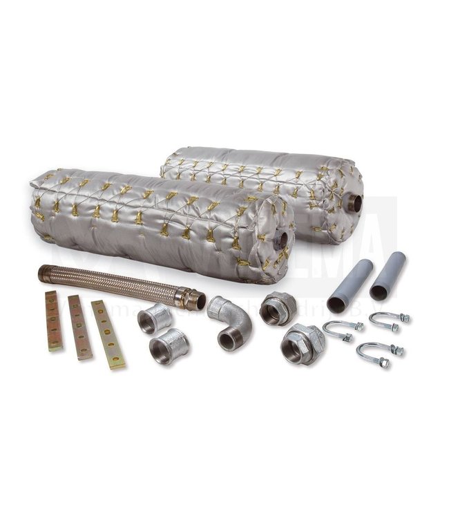 Droge uitlaatkit 1,5" voor genverter generatoren