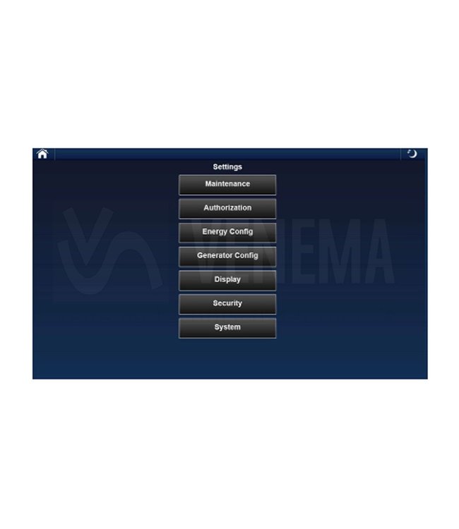 Afstandsbedieningspaneel 7" Touch full color voor WhisperPower generator