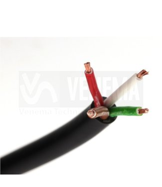 Ripca Meervoudige kabel rond 4x0.65mm2 - 100 meter
