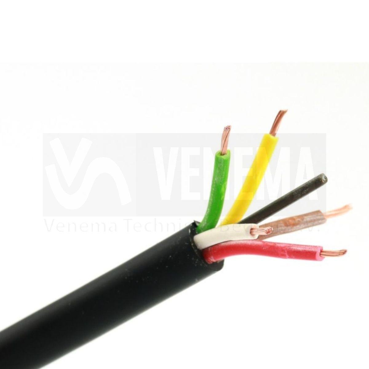 Ripca Meervoudige kabel rond 5x0.75mm2 - 100 meter