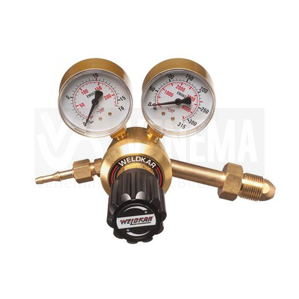 Zuurstof drukregelaar met dubbele manometer 016 bar VenemaTech