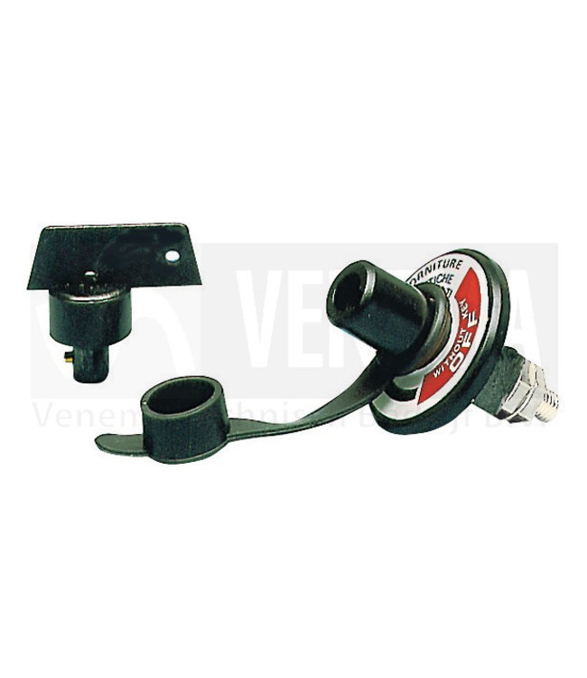 Spatwaterdichte accuhoofdschakelaar 100A continu