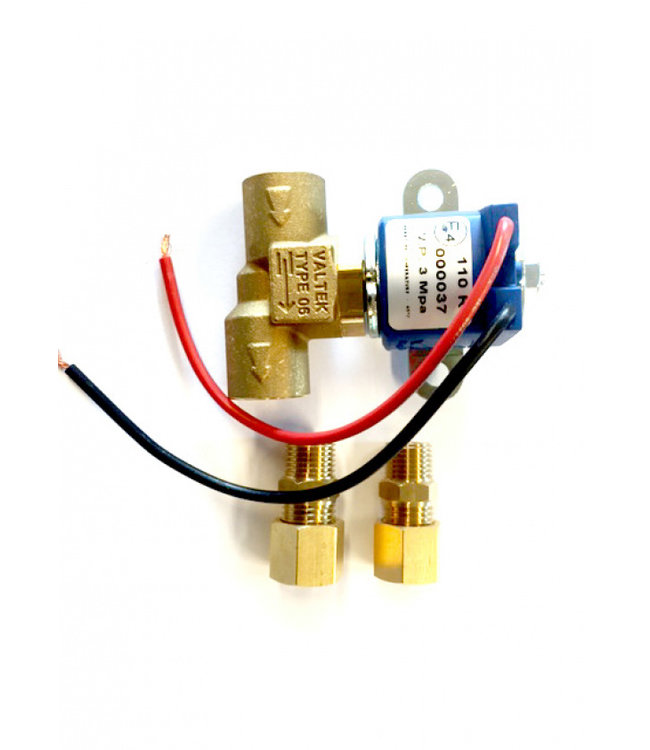 Klep afsluiter 12 vdc elektrisch