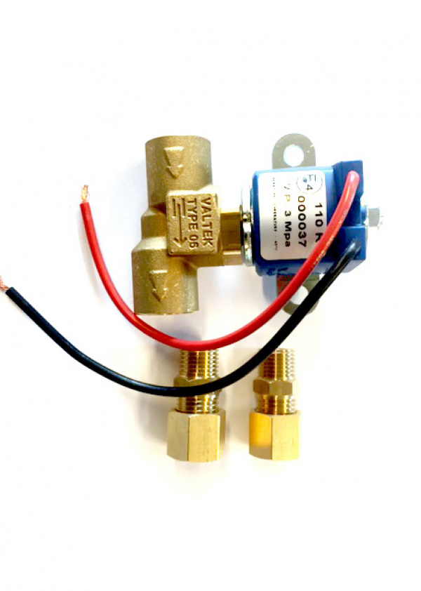 Klep afsluiter 12 vdc elektrisch