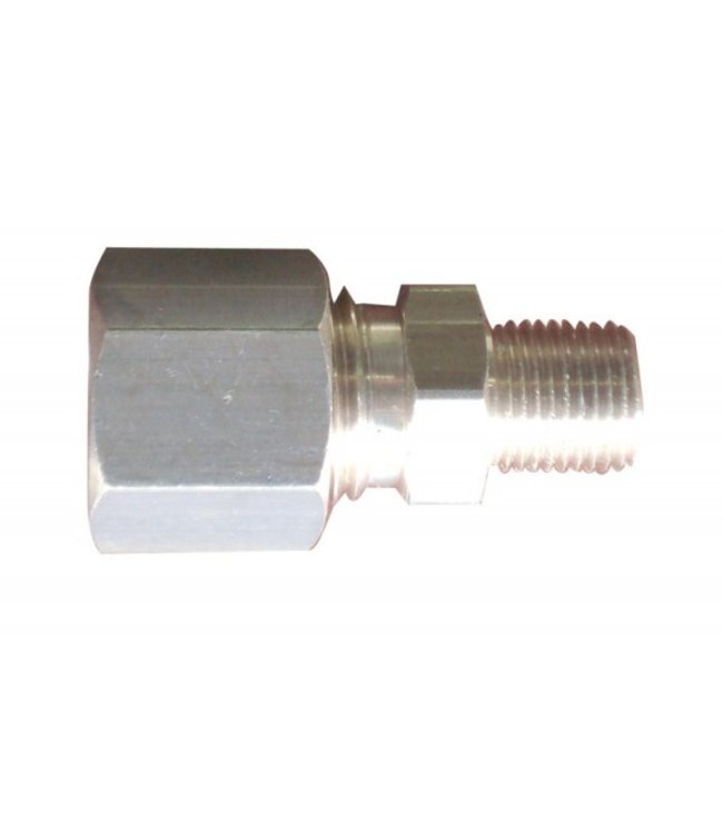 Rechte koppeling gas