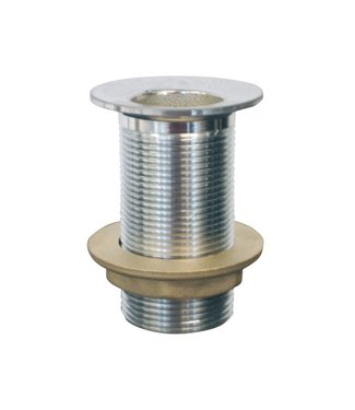 Verchroomde huiddoorvoer hol