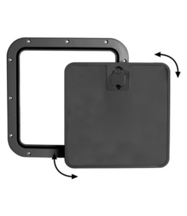 Inspectieluik afneembaar deksel 375 x 375 mm