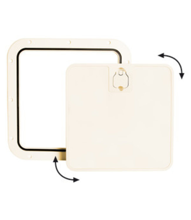 Inspectieluik afneembaar deksel 375 x 375 mm