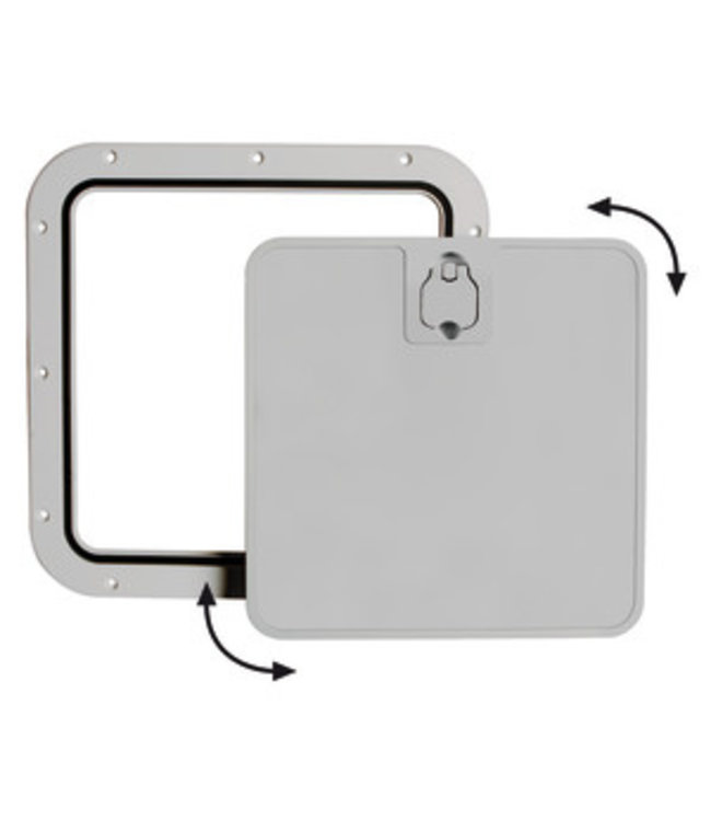 Inspectieluik afneembaar deksel 375 x 375 mm