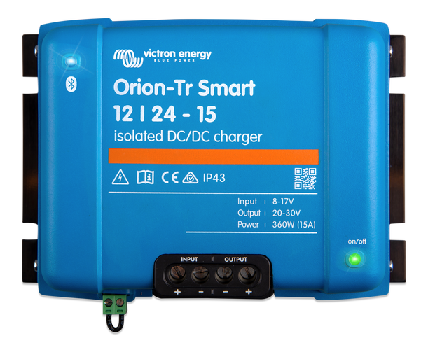 Victron Energy Victron Orion-Tr Smart 12/12-18A (220W) geïsoleerd DC-DC-acculader