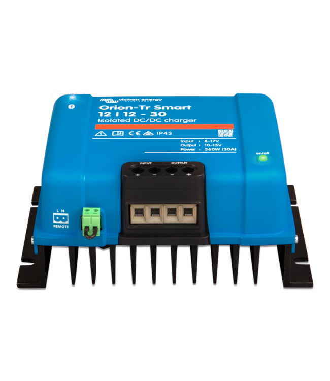 Victron Orion-Tr Smart 12/12-18A (220W) geïsoleerd DC-DC-acculader