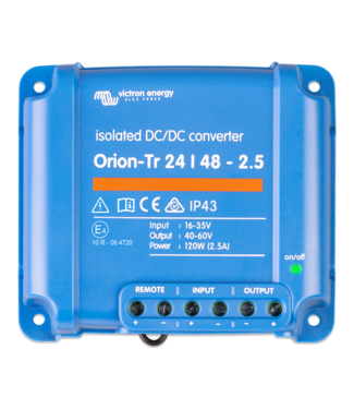 Victron Energy Victron Orion-Tr 24VDC-48VDC omvormer geïsoleerd