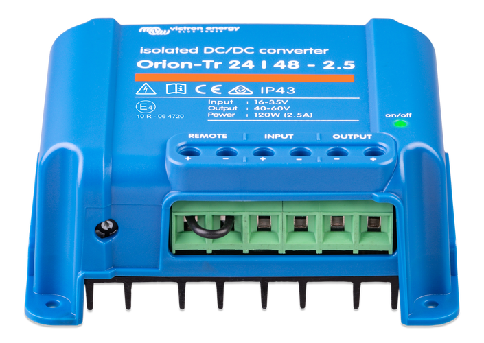 Victron Energy Victron Orion-Tr 24/48-2,5A (120W) omvormer geïsoleerd, foto 2 van 2