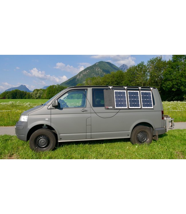 DCsolar Opvouwbaar zonnepaneelpakket 110W