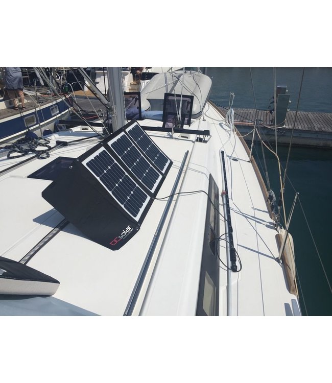 DCsolar Opvouwbaar zonnepaneelpakket 110W