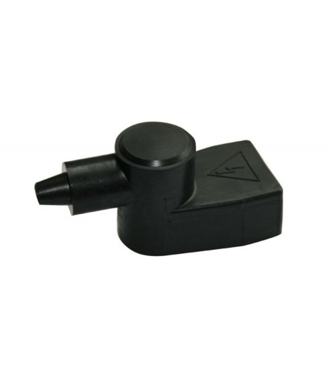 Afdekkap rood/zwart voor  draadeind