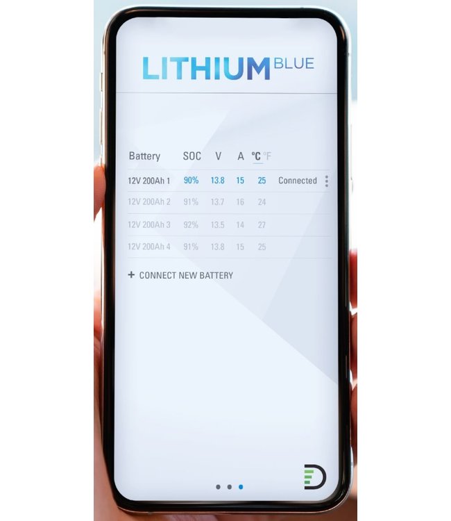 Discover Lithium batterij 100Ah 12V