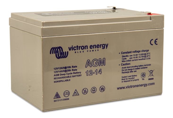Victron Energy Victron accu AGM Deep Cycle 14Ah, foto 2 van 3