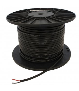 Platte PVC kabel 2 x 0,75 mm2
