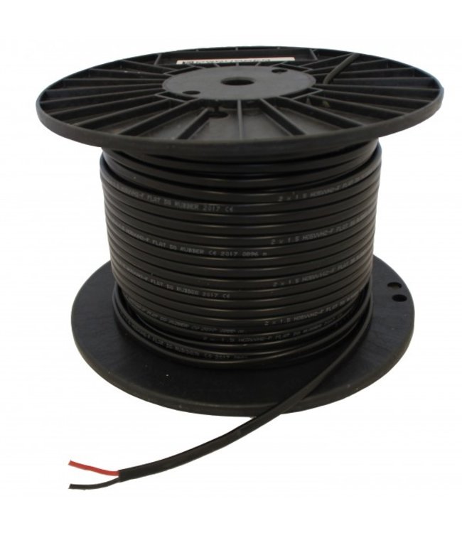 Platte PVC kabel 2 x 0,75 mm2