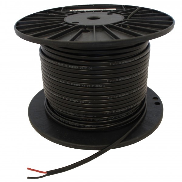 Platte PVC kabel 2 x 0,75 mm2