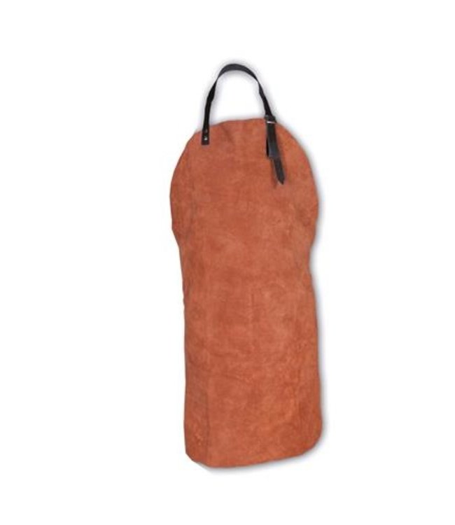 Weldkar Lasschort Splitleder Grijs