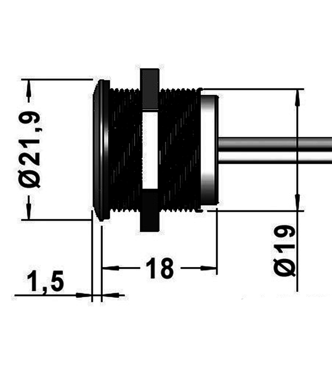 Dimbare schakelaar voor LED-verlichting