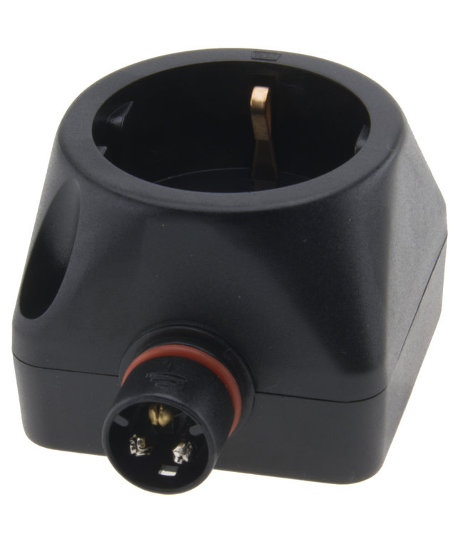 DEFA Wandcontactdoos voor walstroomkabelset