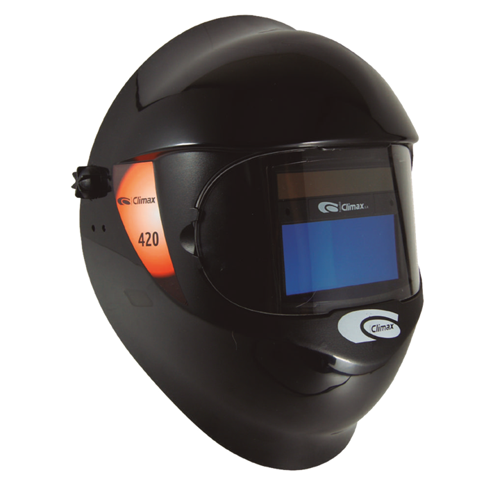Lasschild helm 420
