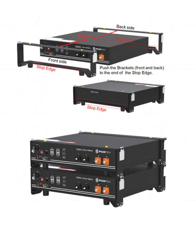 US3000C Brackets (2 stuks)