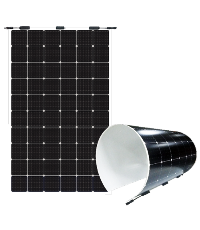 Semi flexibel paneel 375W