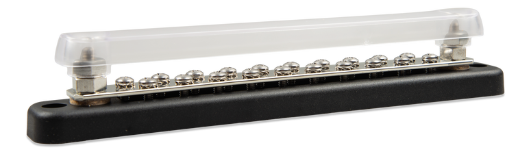 Victron Energy Victron DC Busbar 150A 2P met 20 schroeven en afdekkap