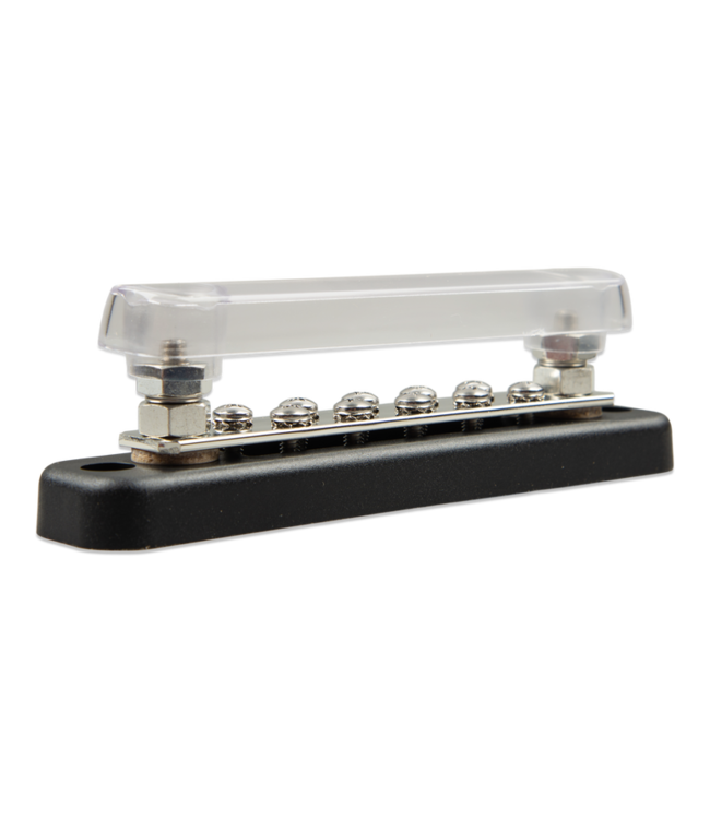 Victron DC Busbar 150A 2P met 10 schroeven en afdekkap