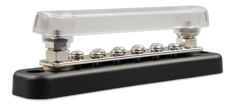 Victron Energy Victron DC Busbar 150A 2P met 10 schroeven en afdekkap
