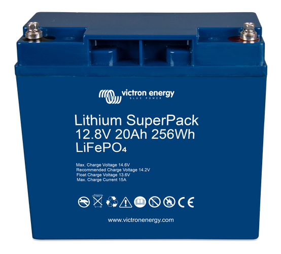 Victron Energy Lithium SuperPack 12,8V 20Ah, foto 2 van 2