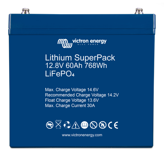 Victron Energy Lithium SuperPack 12,8V 60Ah, foto 2 van 2