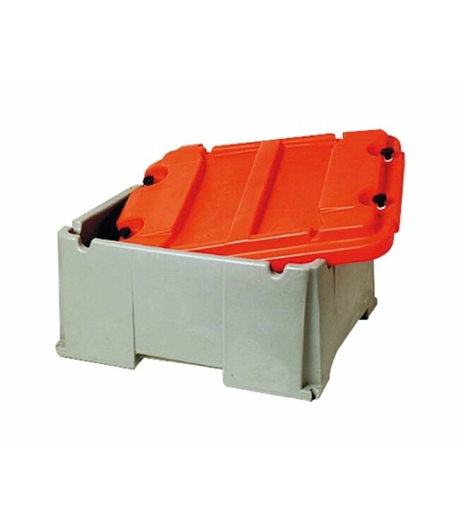 Accubak voor 2 accu  tot 220Ah