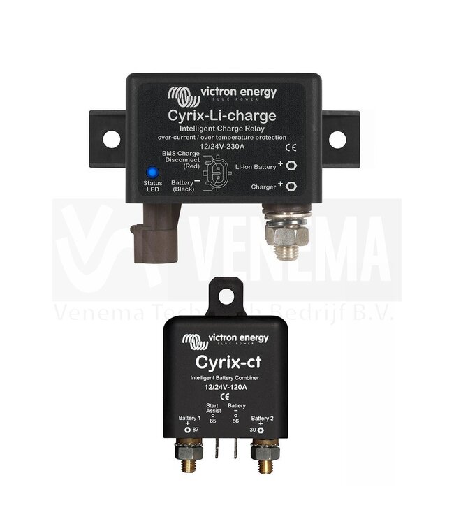 Cyrix-ct 12/24V 230A intelligente accuscheider