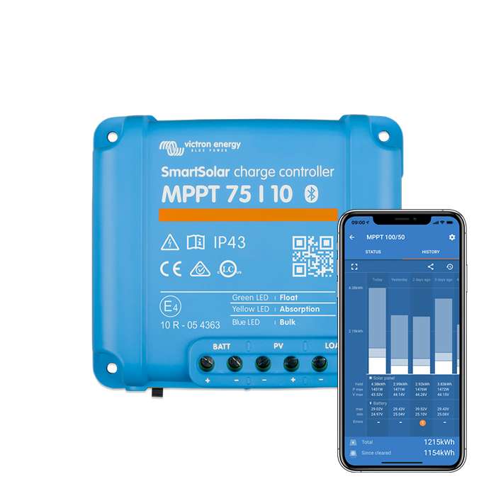 Victron Energy Laadregelaar SmartSolar MPPT 100 / 15, foto 3 van 5