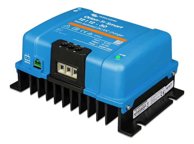 Victron Energy Victron Orion-Tr Smart DC-DC-acculader 12/12-30A 360W Niet-geïsoleerd, foto 3 van 4