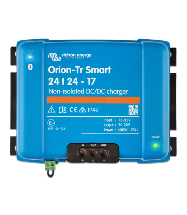 Victron Orion-Tr Smart DC-DC-acculader 24/24-17A 400W Niet-geïsoleerd