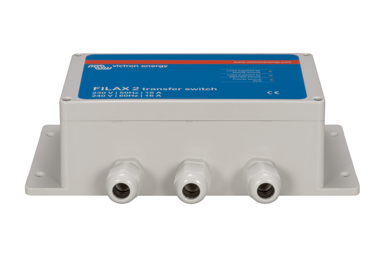 Victron Energy Filax 2 ultrasnelle omschakelautomaat 110 V/50 Hz-120 V/60 Hz, foto 2 van 4