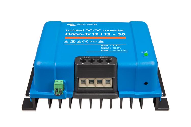 Victron Energy Victron Orion-Tr 12/12-30A 360W omvormer geïsoleerd, foto 3 van 3
