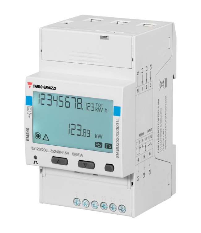 Energiemeter EM540 3 fase max 65A