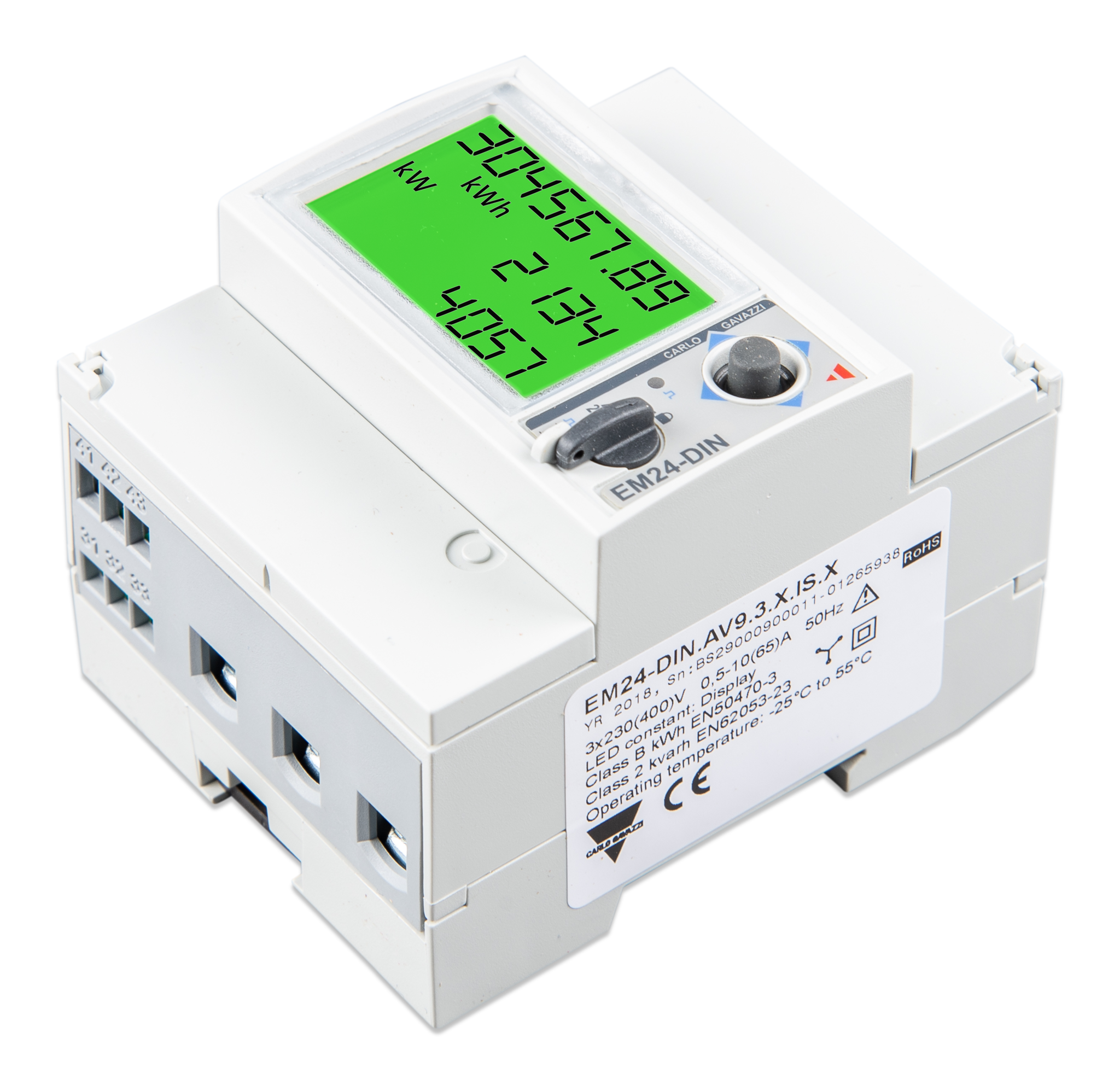 Victron Energy Energiemeter EM540 EM24 Ethernet 3 fase max 65A, foto 2 van 3