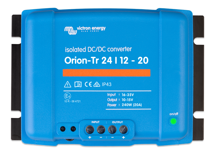 Victron Energy Victron Orion-Tr 24/12-20A 240W omvormer geïsoleerd