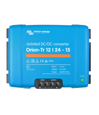 Victron Energy Victron Orion-Tr 24/12-15A 360W omvormer geïsoleerd