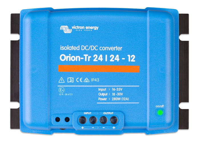 Victron Energy Victron Orion-Tr 24/24-12A 280W omvormer geïsoleerd, foto 2 van 2