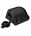12V Stopcontact waterdicht zwart