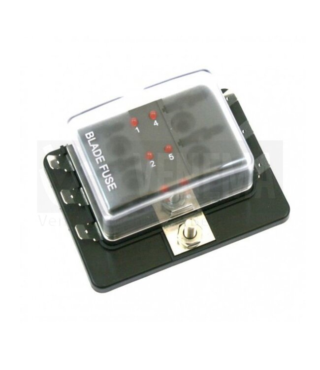 Standaard steekzekeringhouder 6-voudig